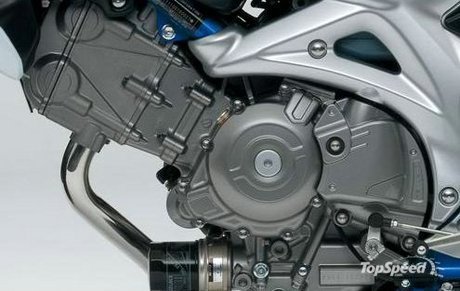 9. 2009 Suzuki Gladius 650 V-Twin Engine and Fuel Injection